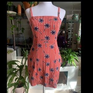 FOREVER 21 PALM TREE MINI DRESS 🌴